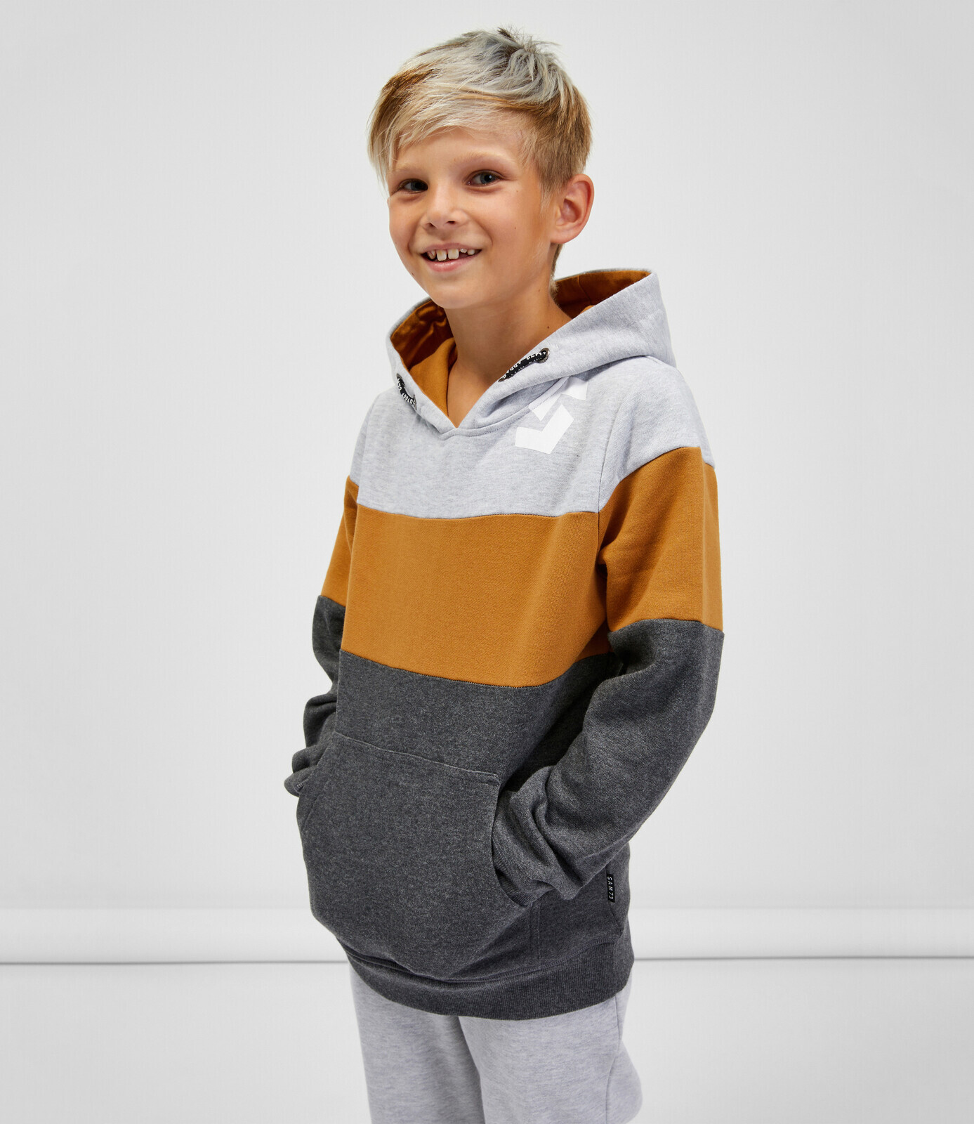 SAM 73 Chlapecká mikina LEAEL Mix 152