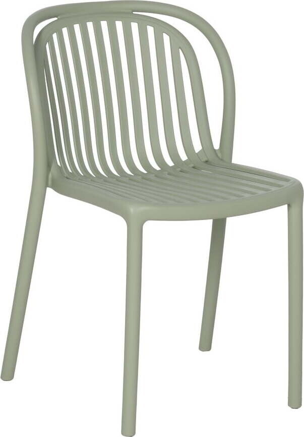 Zelená plastová jídelní židle Alia – Ixia