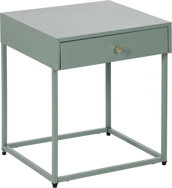 Zelený noční stolek Nara – Ixia