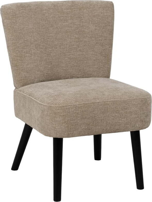 Béžové žinylkové křeslo – Ixia