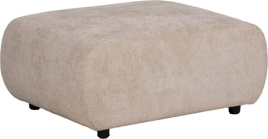 Béžová žinylková podnožka Minimal – Ixia