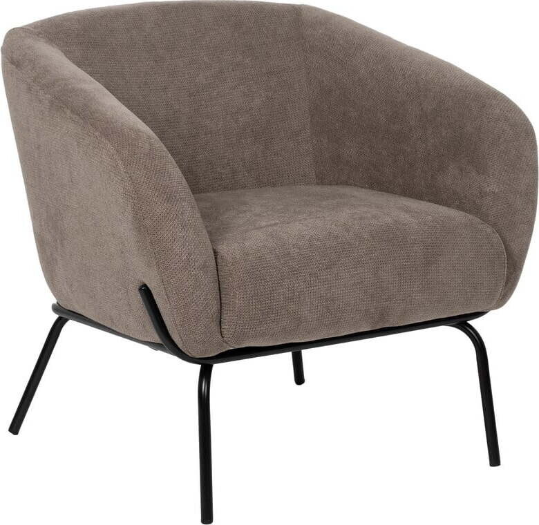 Taupe žinylkové křeslo Classic – Ixia