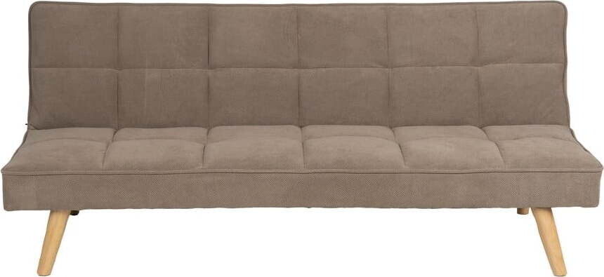 Béžová žinylková rozkládací pohovka 175 cm – Ixia