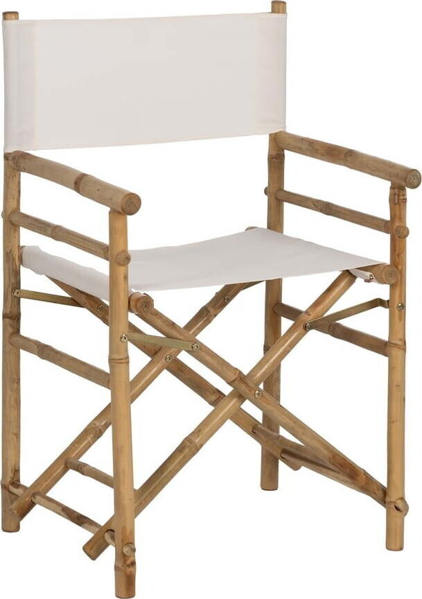 Bambusová skládací jídelní židle v přírodní barvě Director – Ixia