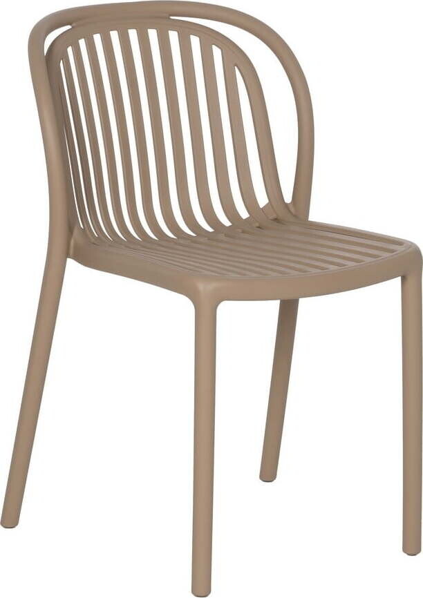 Béžová plastová jídelní židle Alia – Ixia