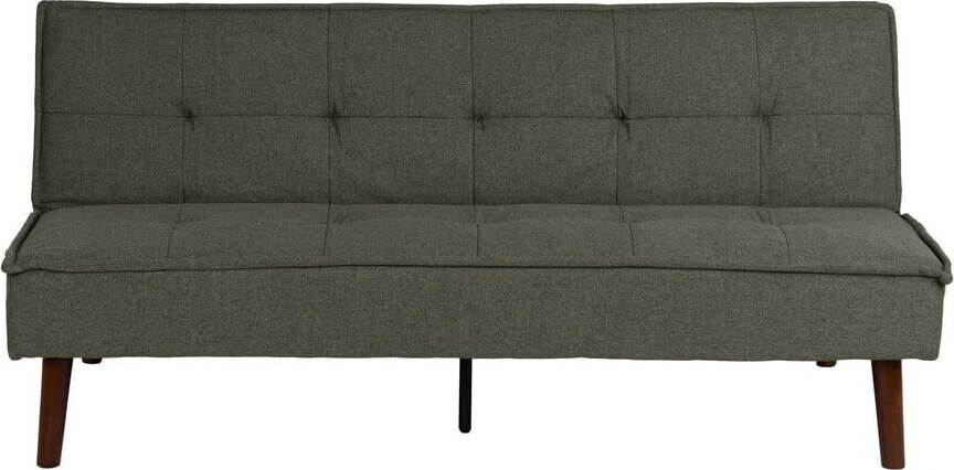 Zelená žinylková rozkládací pohovka 181 cm – Ixia