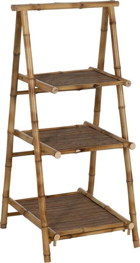 Bambusový regál v přírodní barvě 48x100x45 cm Manali – Ixia