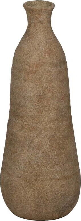 Hnědá keramická vysoká váza (výška 51 cm) Ijo – Ixia