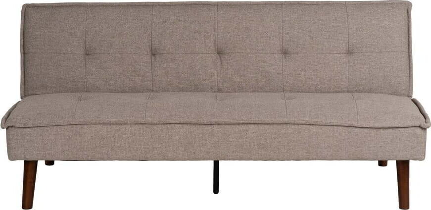 Šedobéžová žinylková rozkládací pohovka 181 cm – Ixia