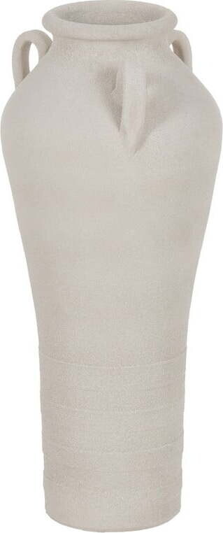 Bílá keramická vysoká váza (výška 60 cm) Athena – Ixia