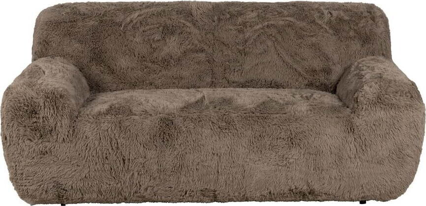 Hnědá pohovka 185 cm Teddy – Ixia