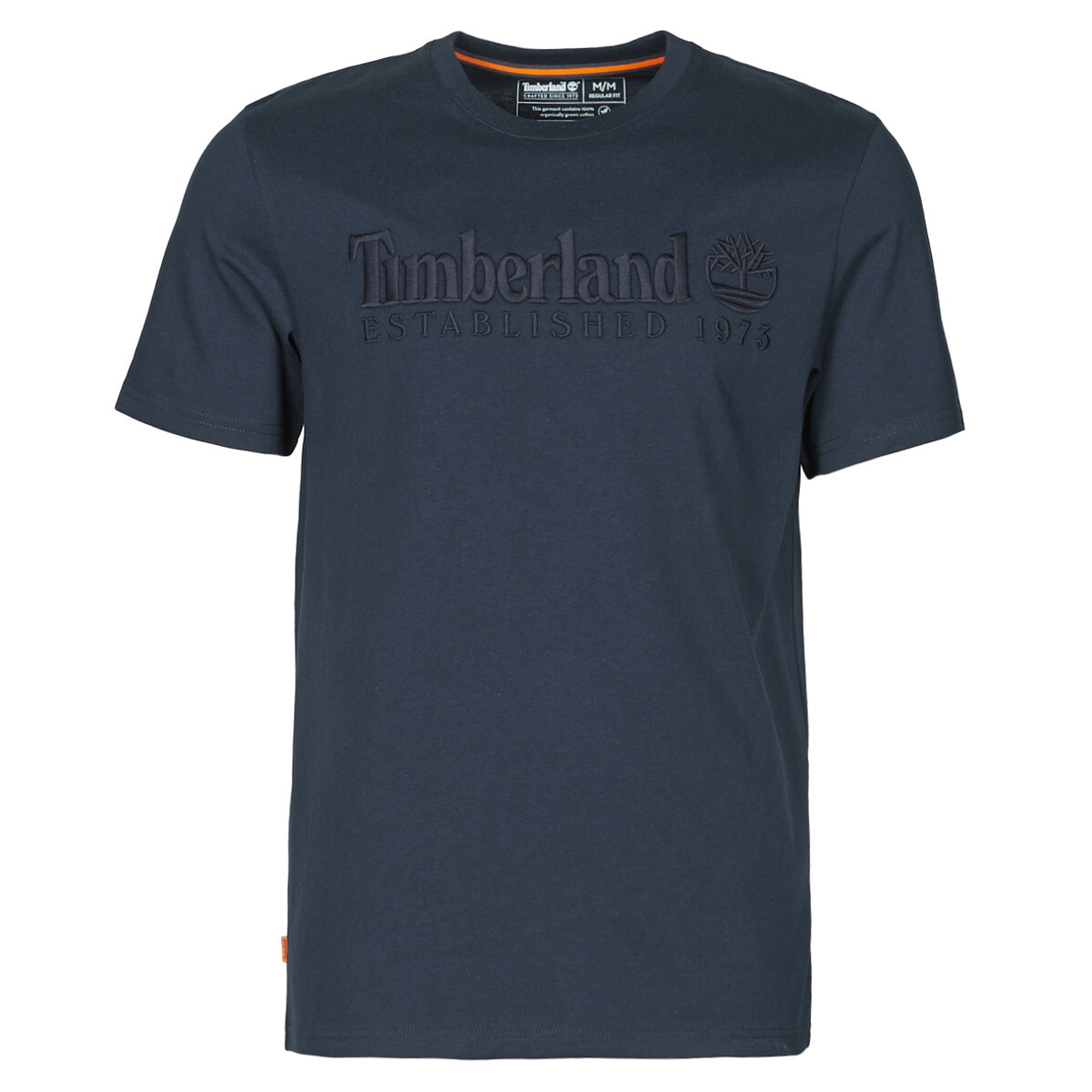 Timberland  SS OUTDOOR HERITAGE LINEAR LOGO TEE REGULAR  Modrá