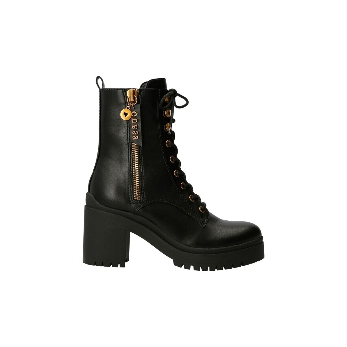 Guess  CABRA 2 STIVALETTO BOOTIE  BLACK FL7CBR ELE10  Černá
