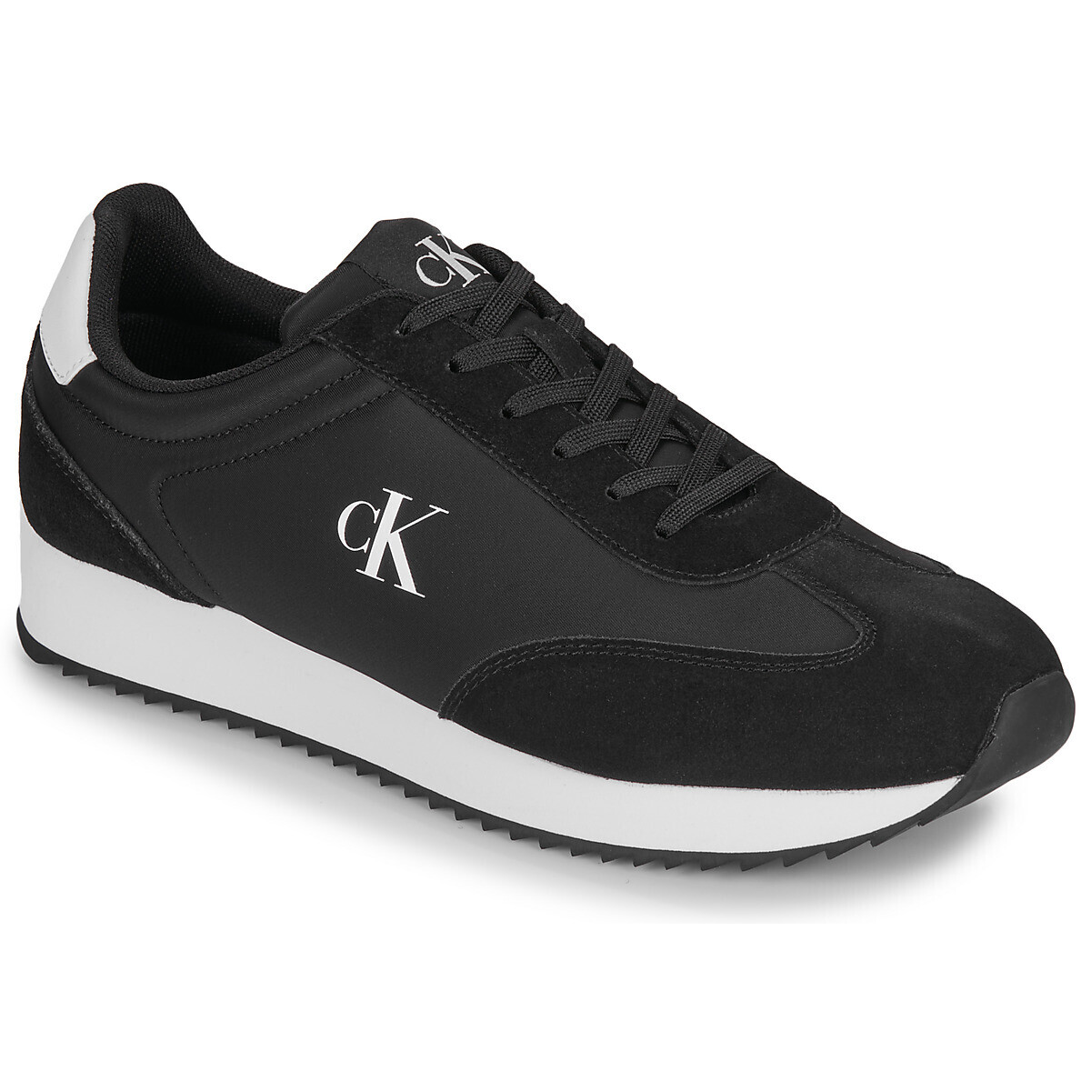 Calvin Klein Jeans  RETRO RUNNER LACE UP NY-SU  Černá