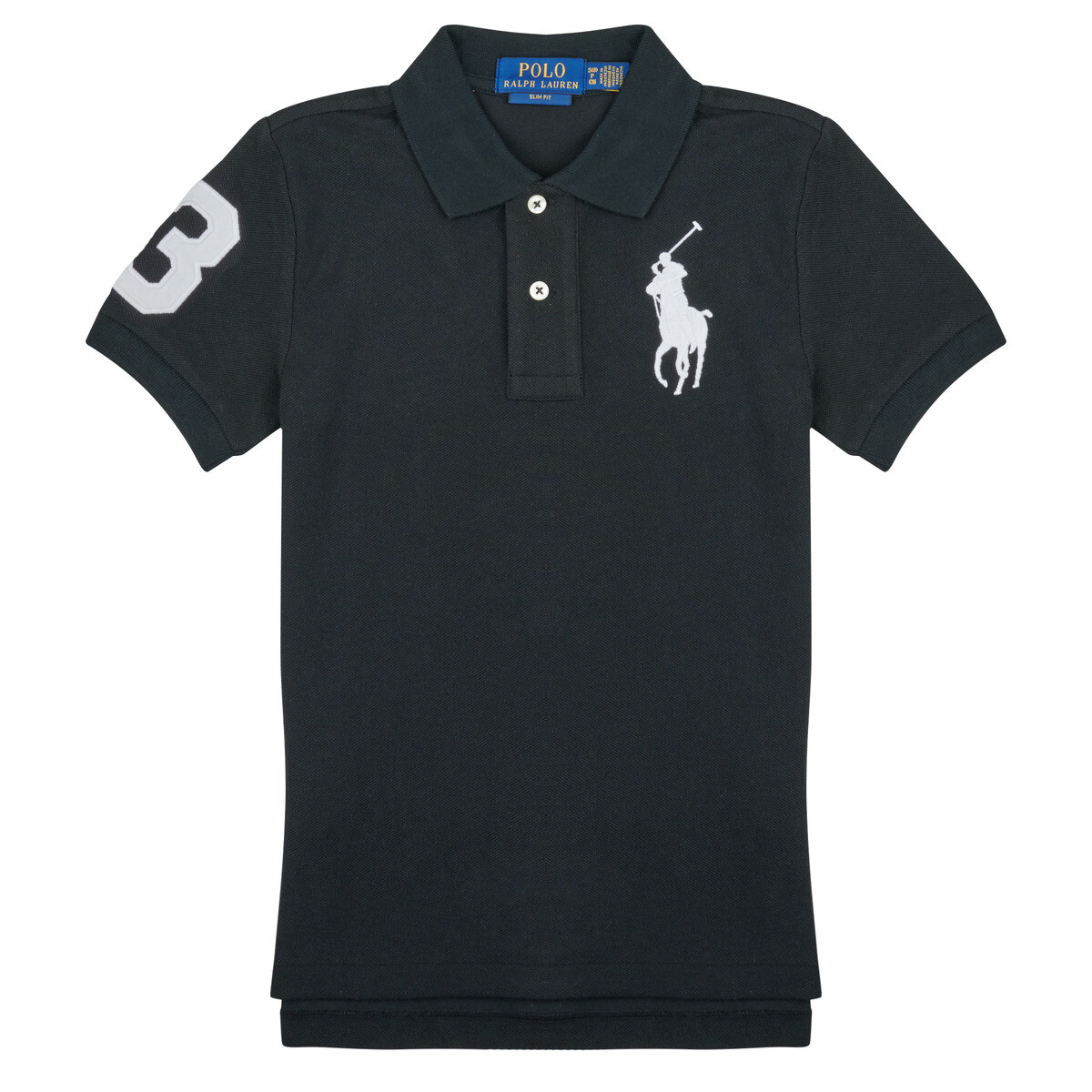 Polo Ralph Lauren  SLIM POLO  Černá
