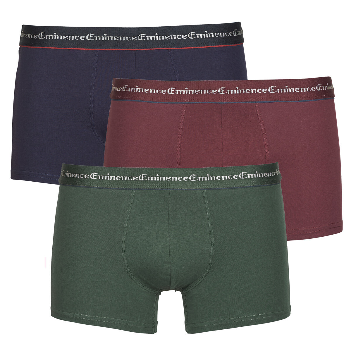 Eminence  BUSINESS BOXER Pack de 3  Bordó
