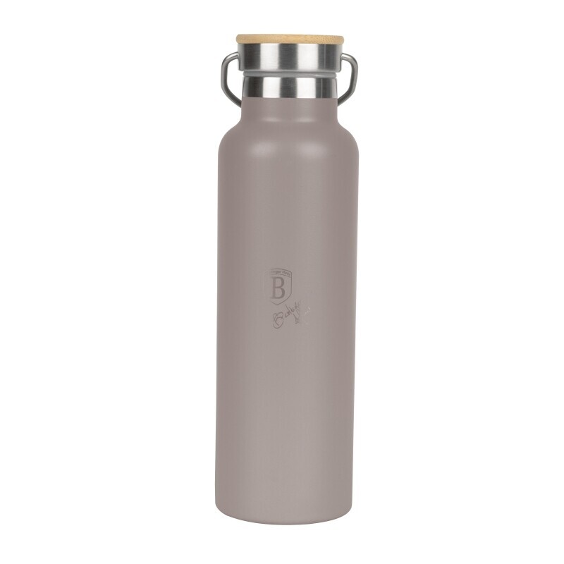 BERLINGERHAUS Termoska lahev s dvojitou stěnou nerez 0,6 l Taupe Collection BH-7201