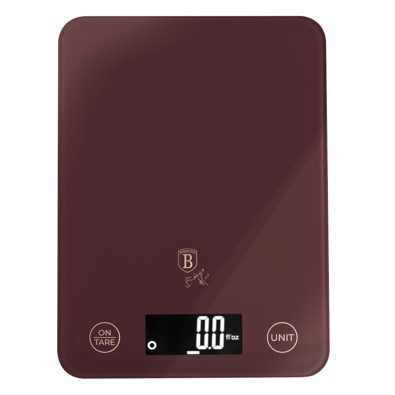 BERLINGERHAUS Kuchyňská váha digitální 5 kg Leonardo Collection BH-9753