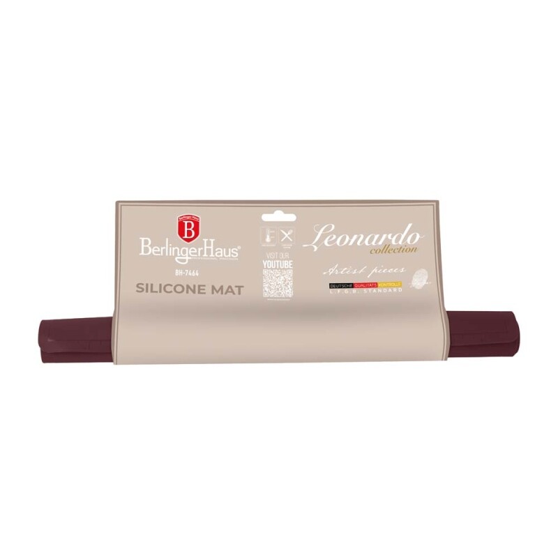 BERLINGERHAUS Silikonový vál na těsto 62×42 cm Leonardo Collection BH-7464
