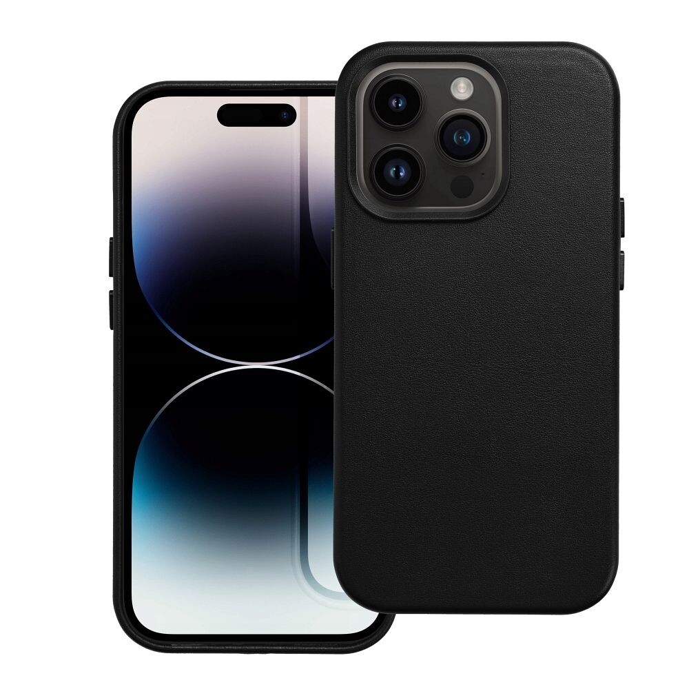 Zadní kryt LEATHER MAG COVER case pro Samsung Galaxy S25 Ultra, black