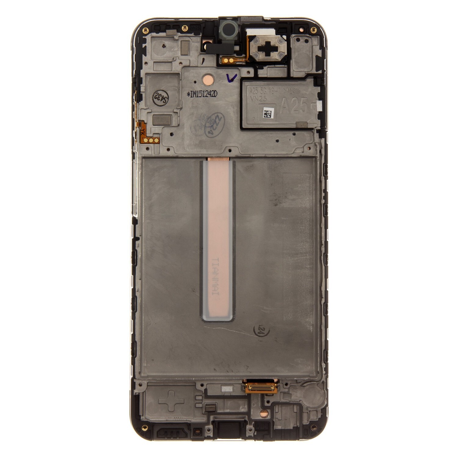 LCD display + dotyková deska + přední kryt pro Samsung Galaxy A26 5G, green (Service Pack)