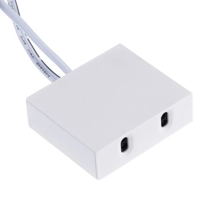 T-LED Spínač skříňový pro dvoukřídlé dveře 12/24V bílý 067174