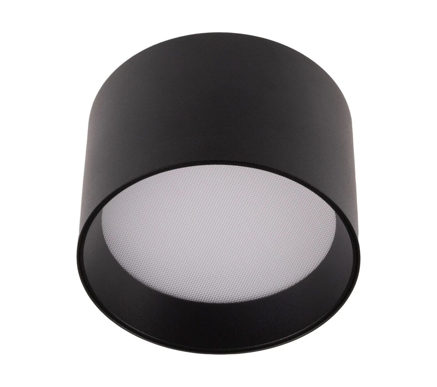 T-LED Černé stropní LED svítidlo Alexo 120mm 12W IP54 CCT stmívatelné 105141