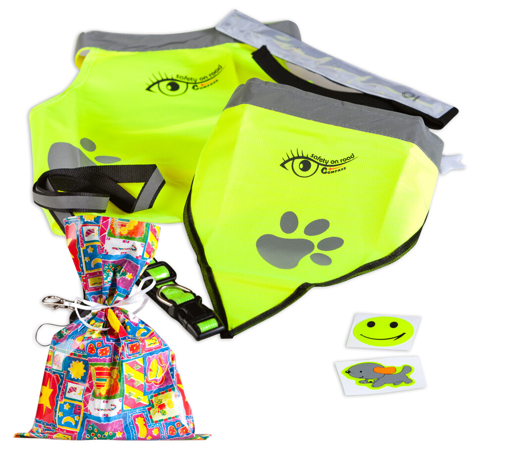 Balíček bezpečnosti pro pejsky a doprovod Altima 7 ks reflexních prvků