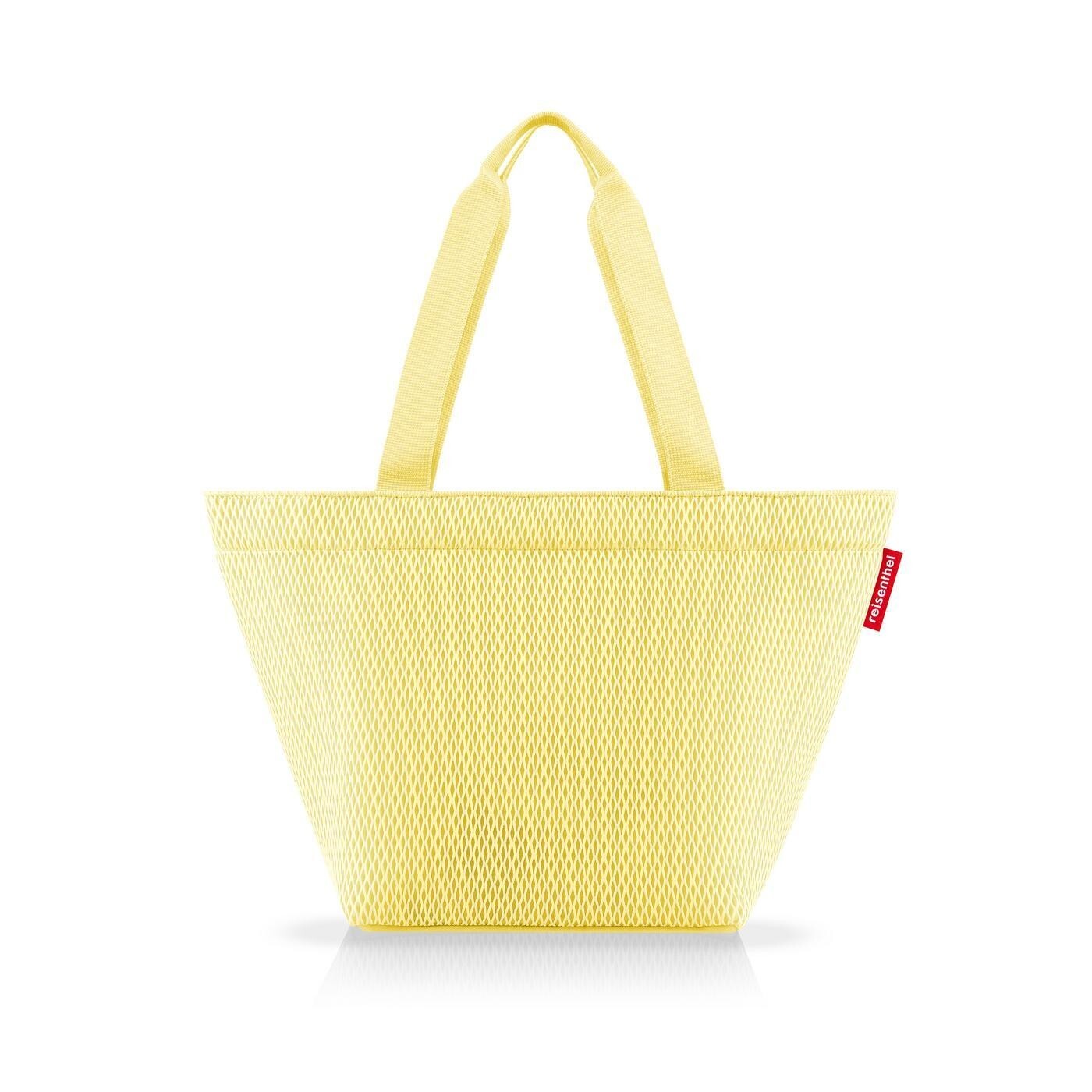 Nákupní taška přes rameno Reisenthel Shopper M Mesh lemon