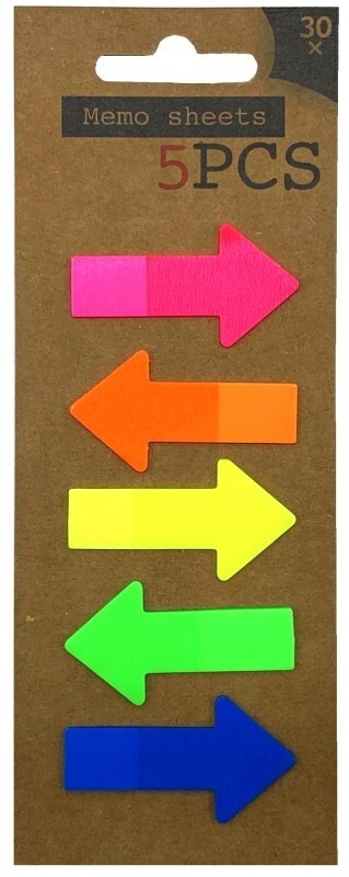 pkstar.cz Samolepicí plastové záložky - 5 ks - PK55-3