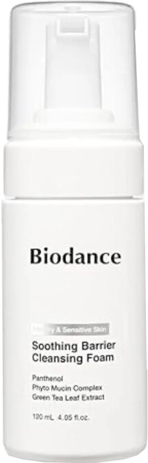 Biodance Jemná čisticí pěna pro suchou, citlivou a podrážděnou pleť Soothing Barrier (Cleansing Foam) 120 ml