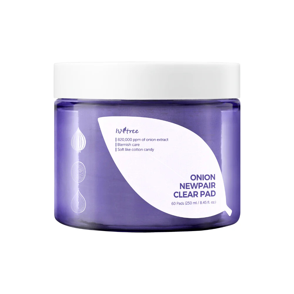 Isntree Čisticí pleťové tamponky Onion Newpair (Clear Pad) 60 ks
