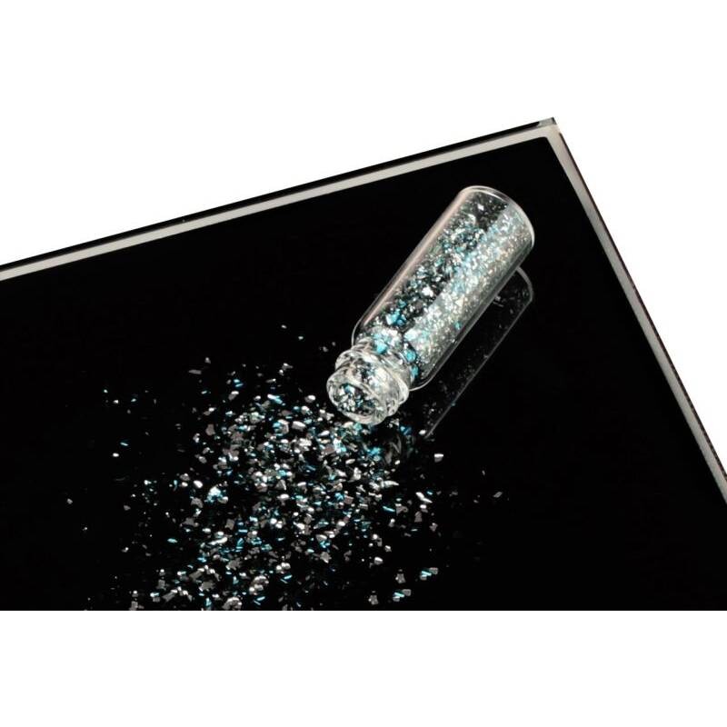 Jedlé stříbro 0,25g stříbrnomodré - Cake Masters