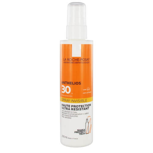La Roche Posay Sprej na opalování pro citlivou pokožku SPF 30 Anthelios (Invisible Spray Ultra Resistant) 200 ml