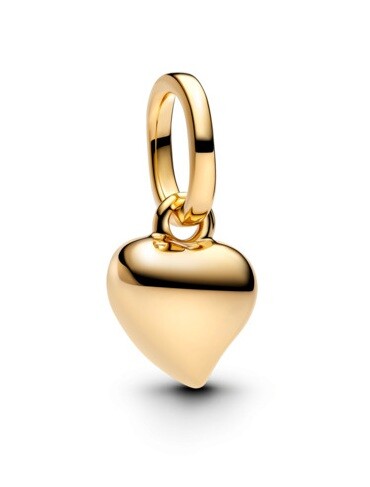 Pandora Drobný pozlacený přívěsek Srdce Shine 763691C00