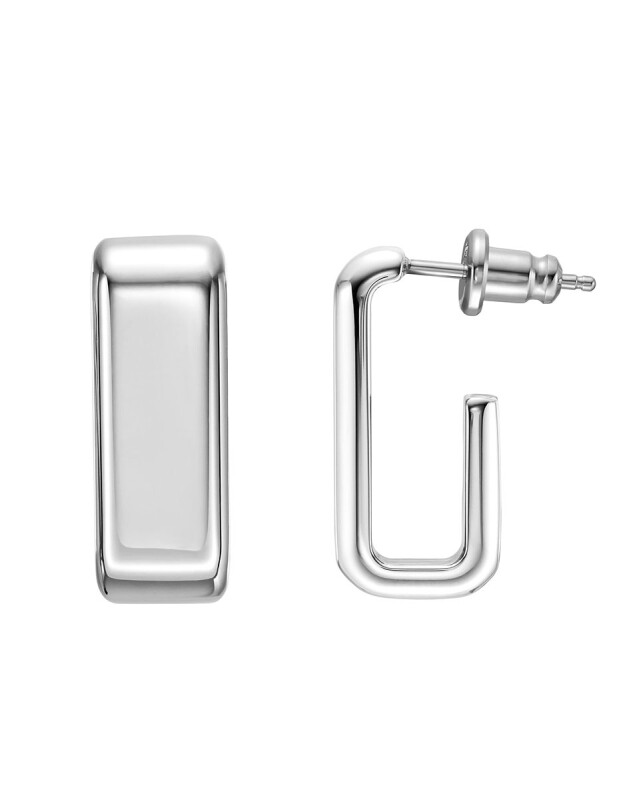 Fossil Výrazné ocelové náušnice Archival Core JOF01013040