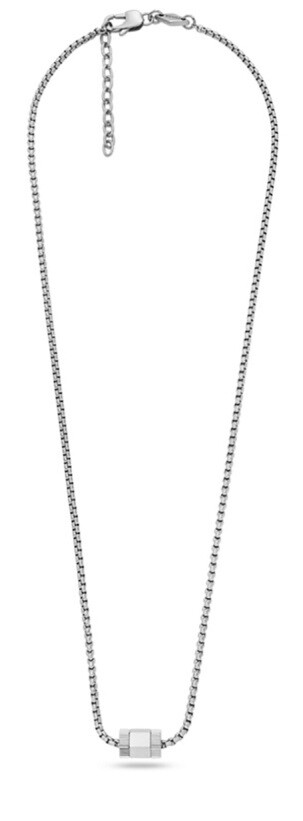 Fossil Ocelový pánský náhrdelník Icons JOF01002040