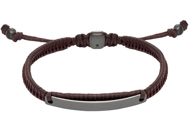 Fossil Pánský kožený náramek Elliot JOF01008060