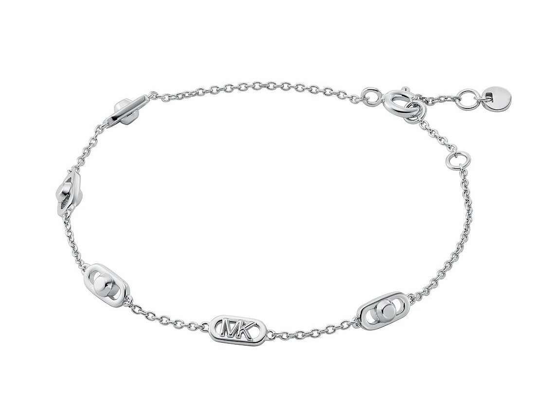 Michael Kors Stříbrný dámský náramek Astor Link MKC173600040