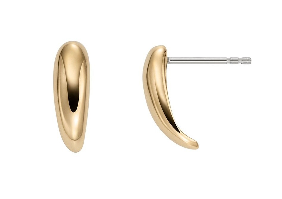 Skagen Půvabné pozlacené náušnice Anja Pebble SKJ1857710