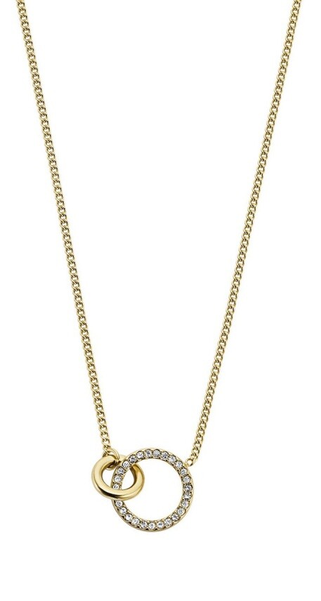 Fossil Nadčasový dámský náhrdelník se zirkony Hazel JOF00966710