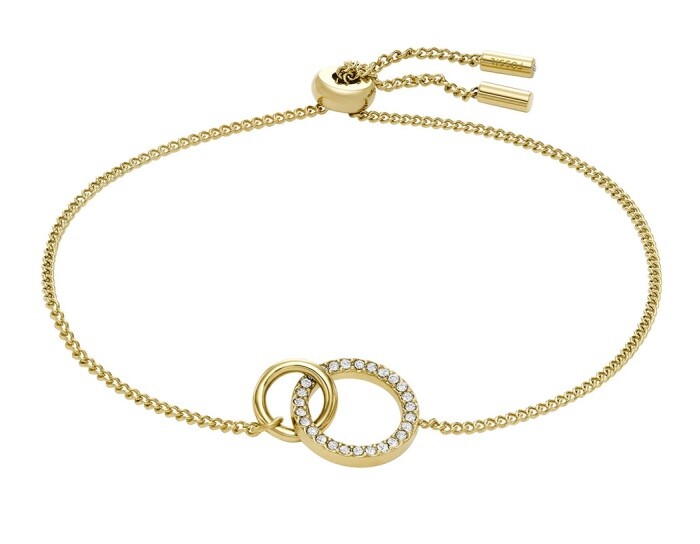 Fossil Půvabný dámský náramek se zirkony Hazel JOF00967710