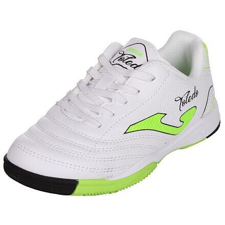 Joma Toledo JR 2502 Indoor dětská sálová obuv bílá-zelená