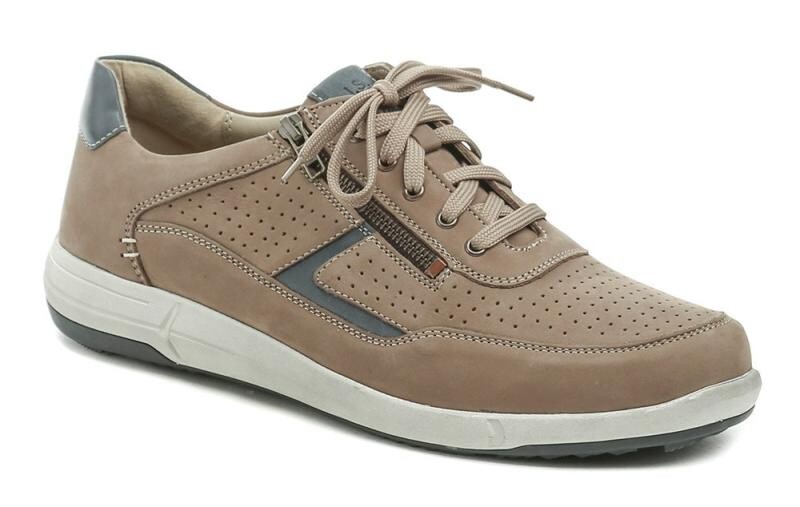 Josef Seibel 25332 béžové pánské nadměrné polobotky