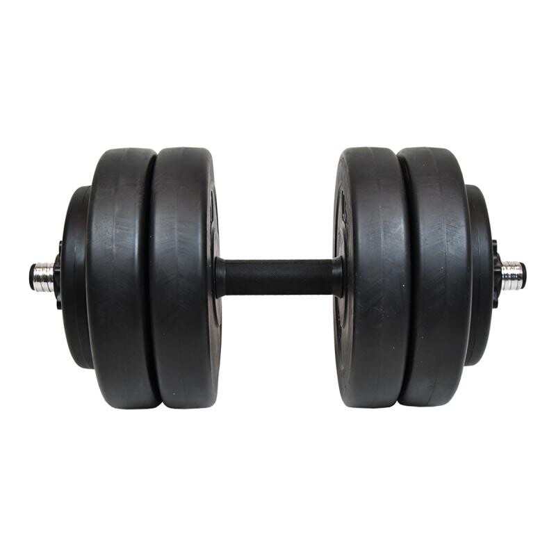 Lifefit Činka nakládací jednoruční 23 kg vinyl-cement 30mm tyč/6x kotouč
