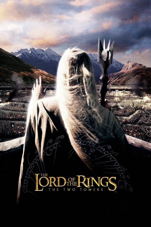 Europosters Umělecký tisk Lord of the Rings - Saruman, 26.7 × 40 cm