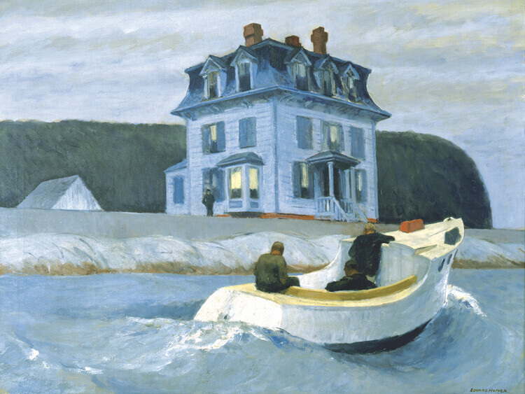 Edward Hopper Obrazová reprodukce The Bootleggers (1925), Edward Hopper, 40 × 30 cm