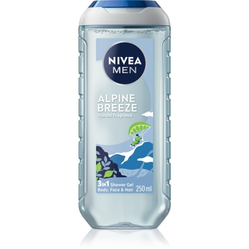 NIVEA MEN Alpine Breeze sprchový gel na tělo a vlasy 250 ml