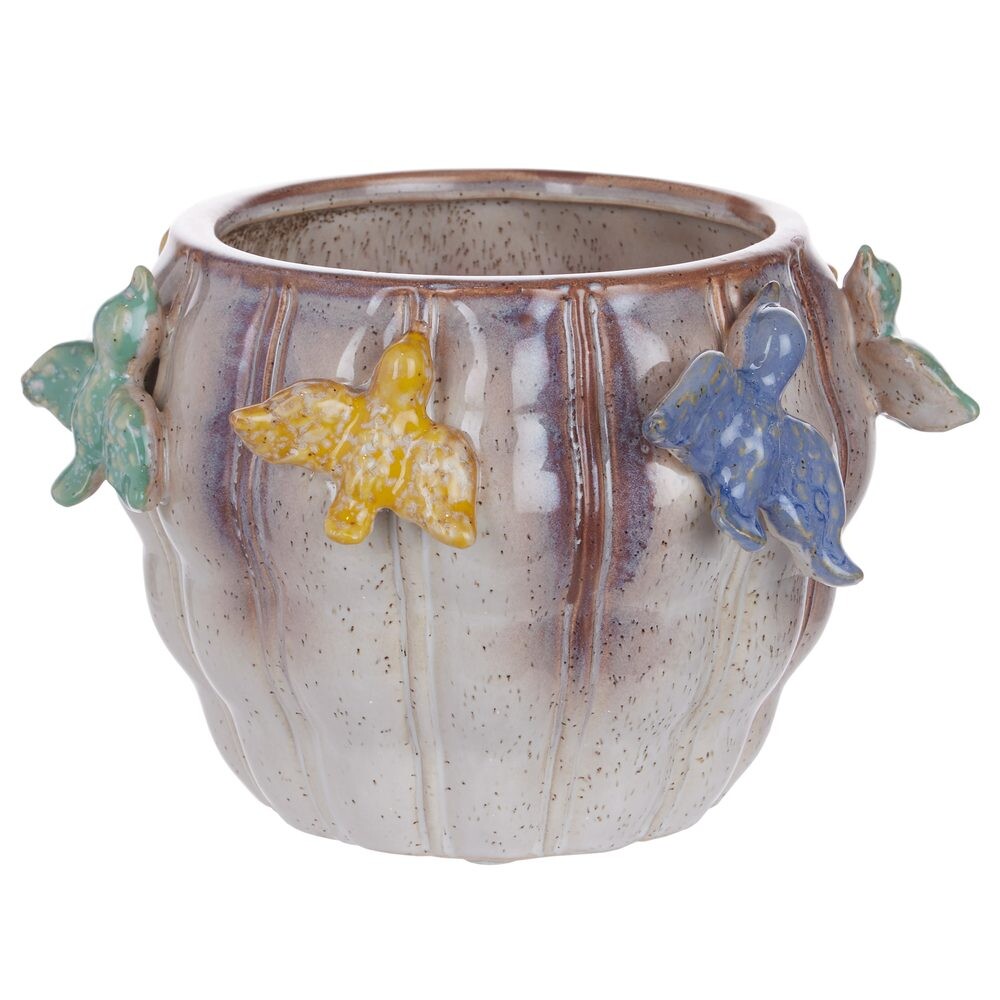 PARADISE - Květináč ptáčci 13 cm