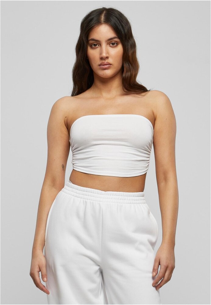 Ladies Bandeau Top - white M